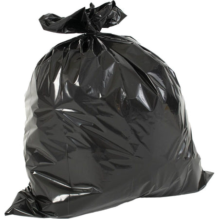 Vepa Bins -  Vuilniszak ft 60 x 80 x 0.02 cm, zwart, HDPE, 20 x rol van 20 stuks