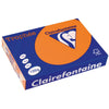 Clairefontaine - Trophée tel, papier coloré, A4, 120 g, 250 feuilles, orange