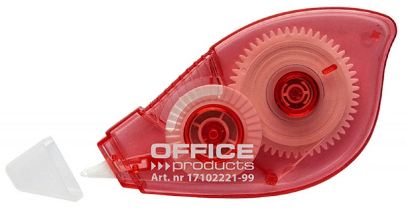 OFFICE products -   correctieroller, 4,2 mm x 12 m, rood