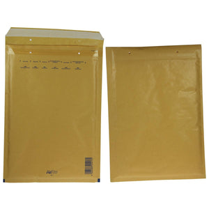 Airpro -  Bong  luchtkussenenveloppen, ft 230 x 340 mm, met stripsluiting, doos van 100 stuks, bruin