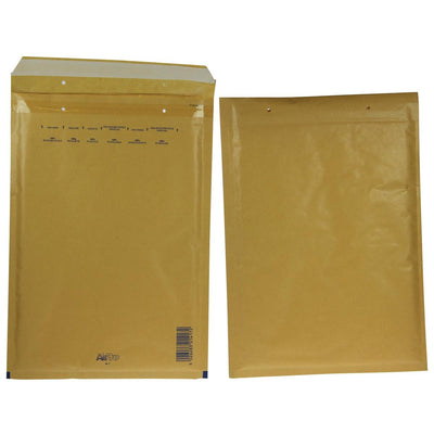 Airpro -  Bong  luchtkussenenveloppen, ft 230 x 340 mm, met stripsluiting, doos van 100 stuks, bruin