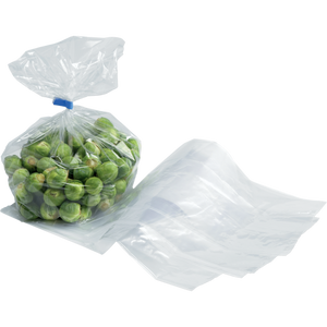 Klika -  Zak | Zijvouwzak | LDPE | 14/ 4x32cm | 20my | transparant | 1000 stuks