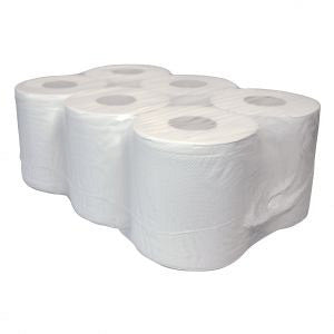 Promotion de papier de nettoyage tissu recyclé 21cm 2 couches 6 pièces