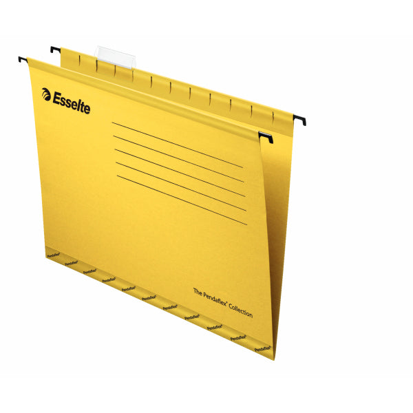 Esselte - Dossier suspendu Classic A4 fond en V 345x240mm jaune