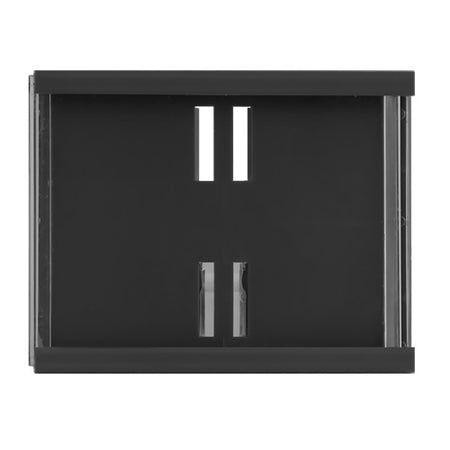 Klika - Cassette de prix A8 74x52 mm noir