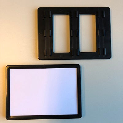 Klika - Cadre pour carte de prix A6 148x105mm noir 70 pièces