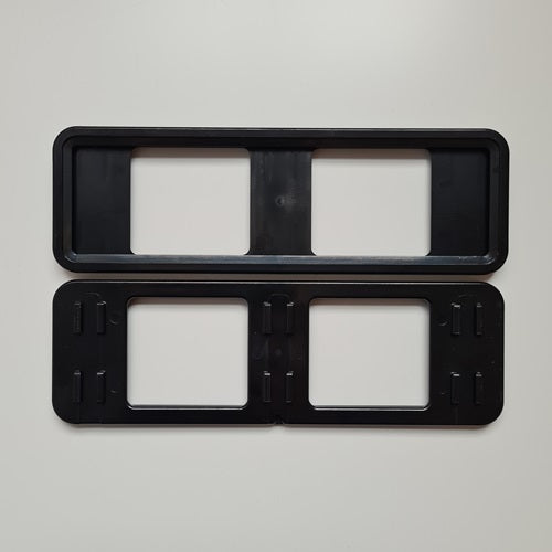 Klika -  Prijskaartraam 210x59mm zwart X