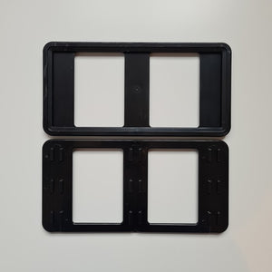Klika -  Prijskaartraam 210x99mm zwart
