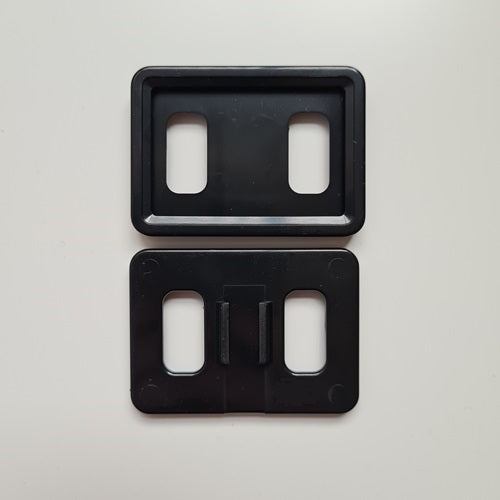 Klika -  Prijskaartraam A9 52x37mm zwart X