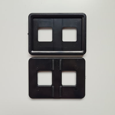 Klika -  Prijskaartraam A8 74x52mm zwart