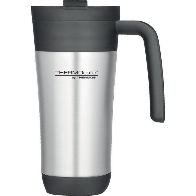 Thermos -   reisbeker Thermocafé in inox, inhoud 425 ml
