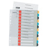 Leitz - Cosy Tabs, ft A4, 11-Loch-Perforation, PP, farblich sortiert, Set 1-12