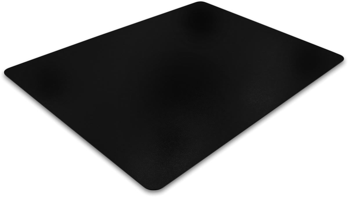 Floortex - Mat de sol Cleartex, pour surfaces dures, rectangulaires, FT 116 x 150 cm, noir