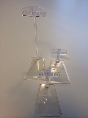 Klika -  Vitrinestandaardje large transparant