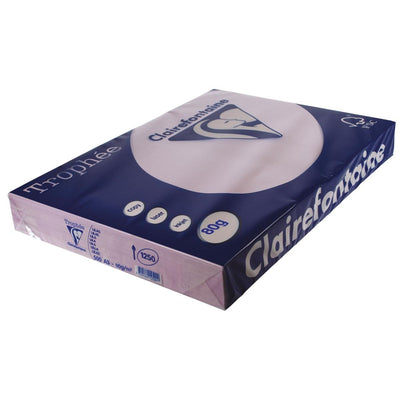 Clairefontaine - Trophée tel, papier coloré, A3, 80 g, 500 feuilles, lilas