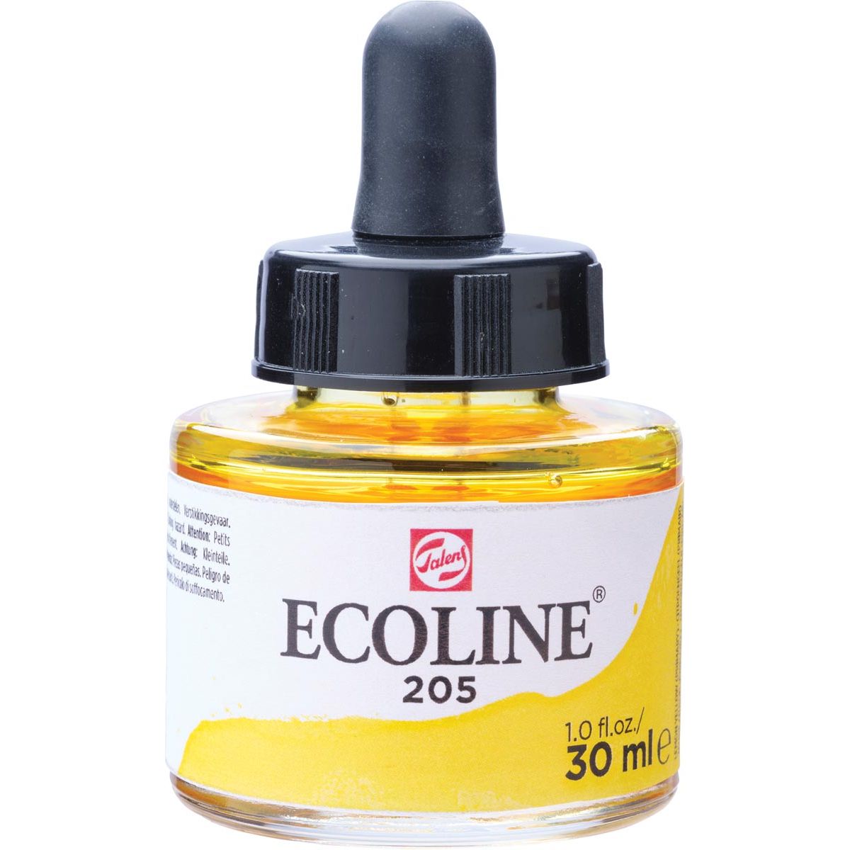 Talens - Ecoline Aquarellflasche mit 30 ml, Zitronengelb