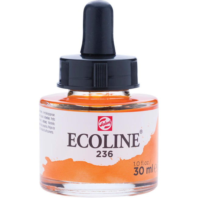 Talens - Ecoline Aquarellflasche mit 30 ml, hellorange
