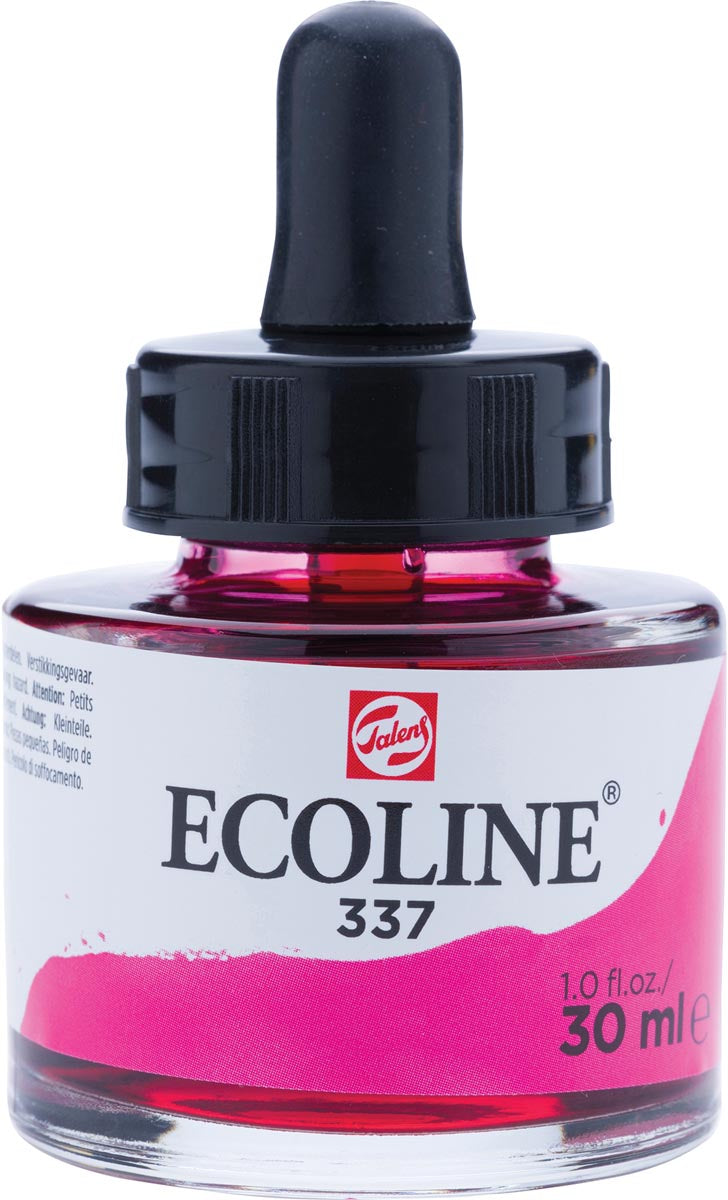 Talens - Ecoline Aquarellflasche mit 30 ml, Magenta