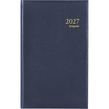 Brepols -   agenda Brefix Lima 6-talig, blauw, 2027