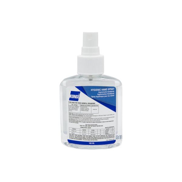 Konix - Handspray  hygienic 100ml 70pct alcohol