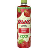 Raak -   siroop aardbei Zero Sugar, fles van 75 cl