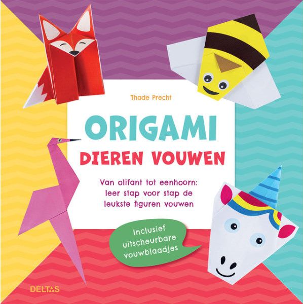 Deltas - Origami  dieren vouwen