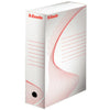 Esselte - Boîte d'archives standard 100mm 352x250 blanc | 25 pièces