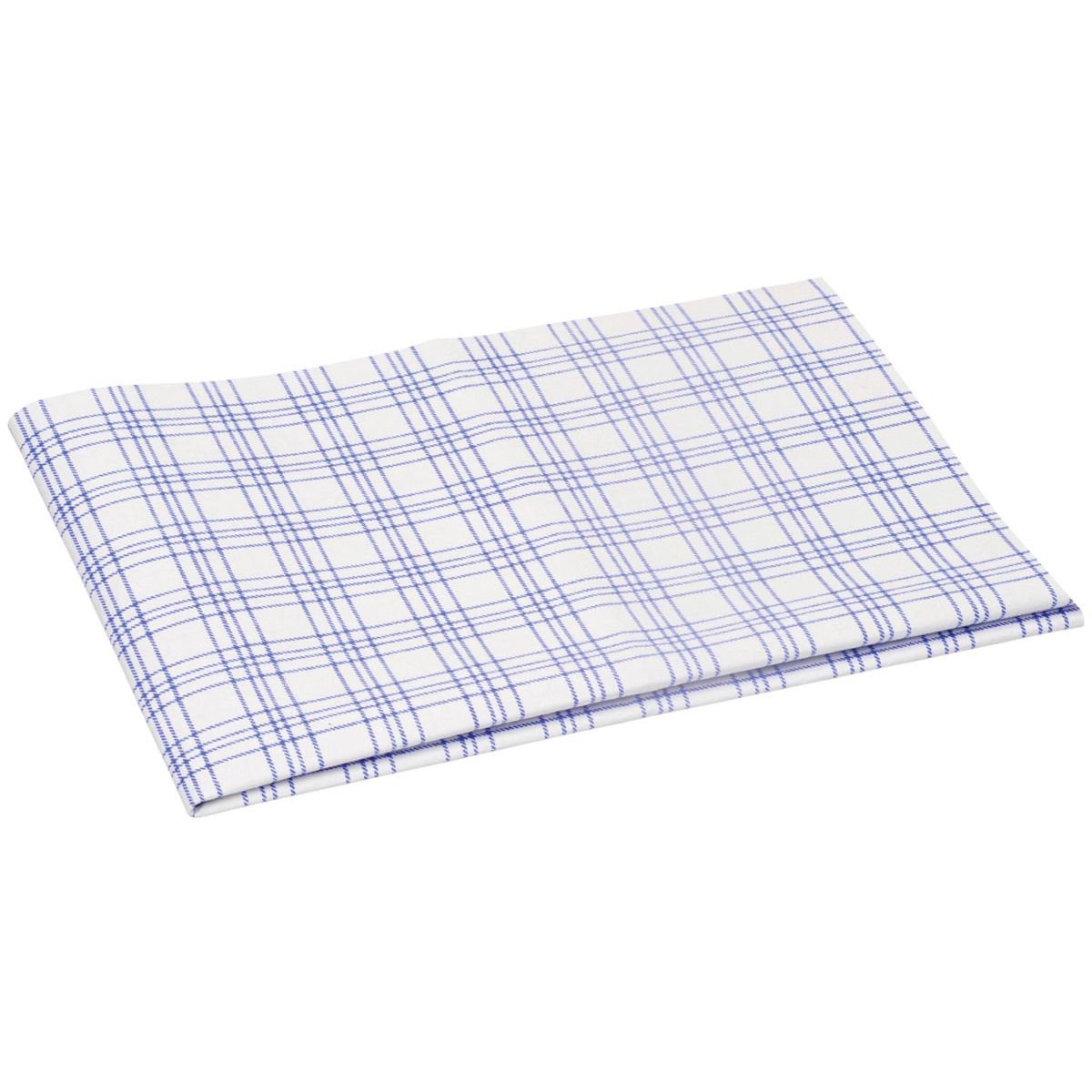Vileda - Mikrofaser-Geschirrtuch, weiß/blau, 3er-Pack