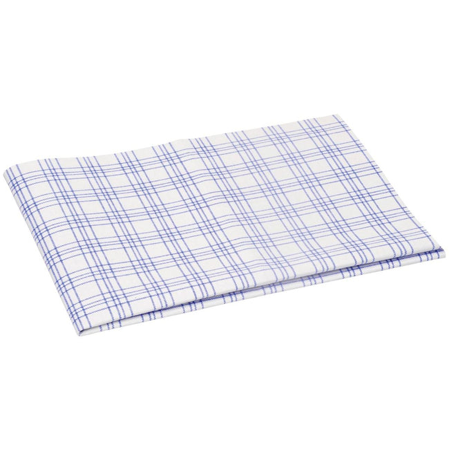 Vileda -  vaatdoek microvezel, wit/blauw, pak van 3 stuks