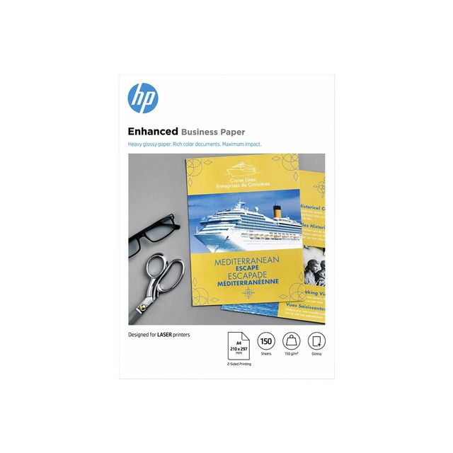 HP -  Professional Laser Paper, glanzend, 150 gr/m², 150 vel, A4/210 x 297 mm