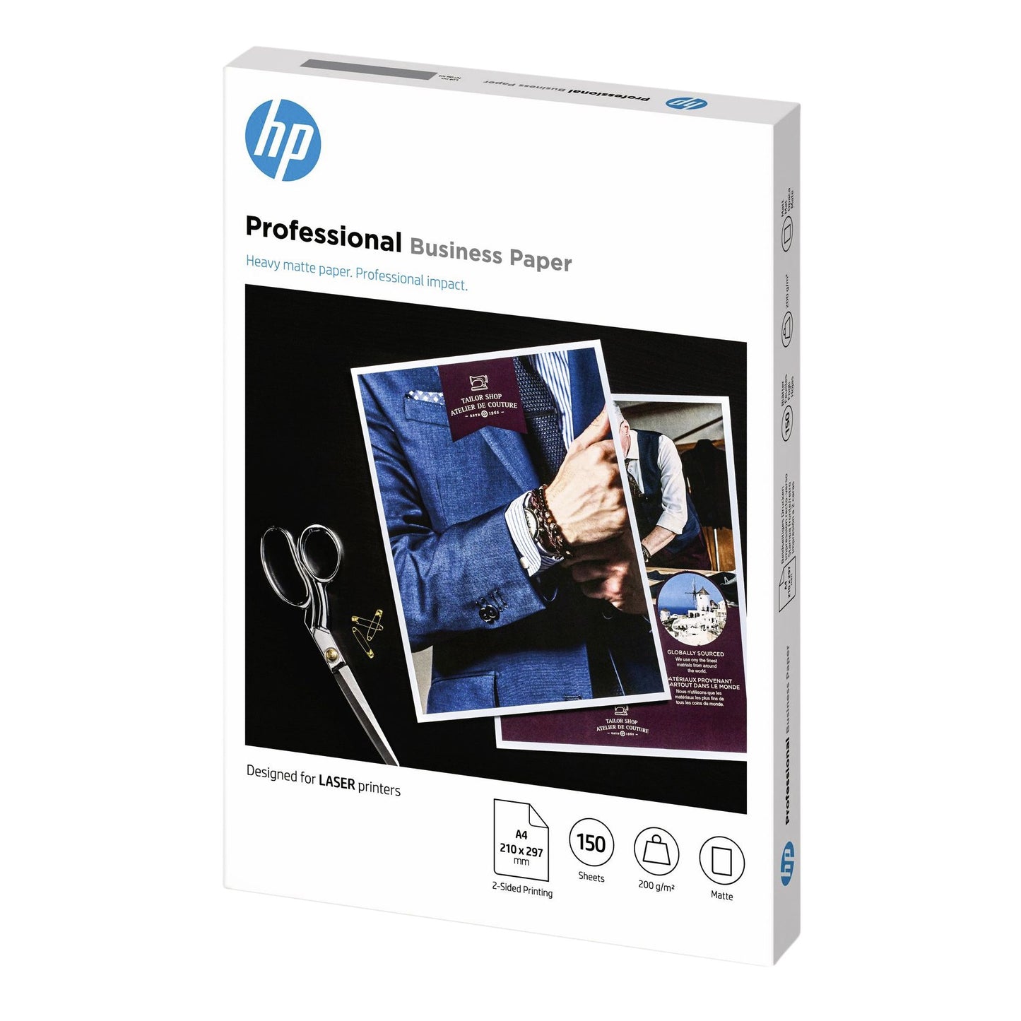 HP -  Fotopapier  7mv80a a4 laser 200gr mat