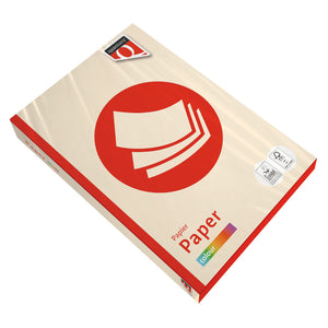 Quantore -  Kopieerpapier colour a4 80gr creme | 5 stuks