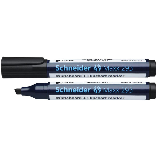 Schneider - Whiteboard + Flipchart Marker Maxx 293 Schwarz