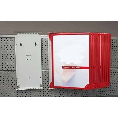 Klika -  PLU-wandhouder met 10 ramen A4 zwart