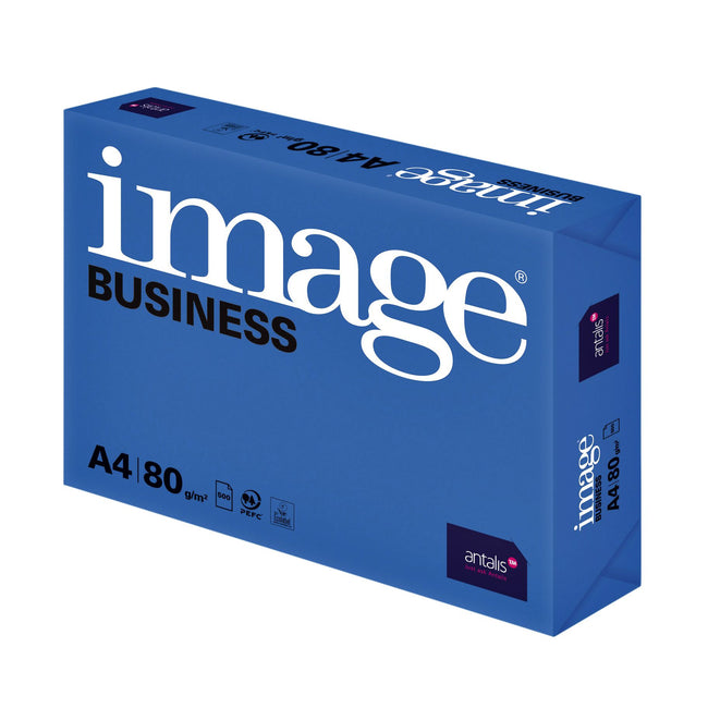 Bild - Kopierpapier Business A4 80gr weiß 500 Blatt | 5 Stück