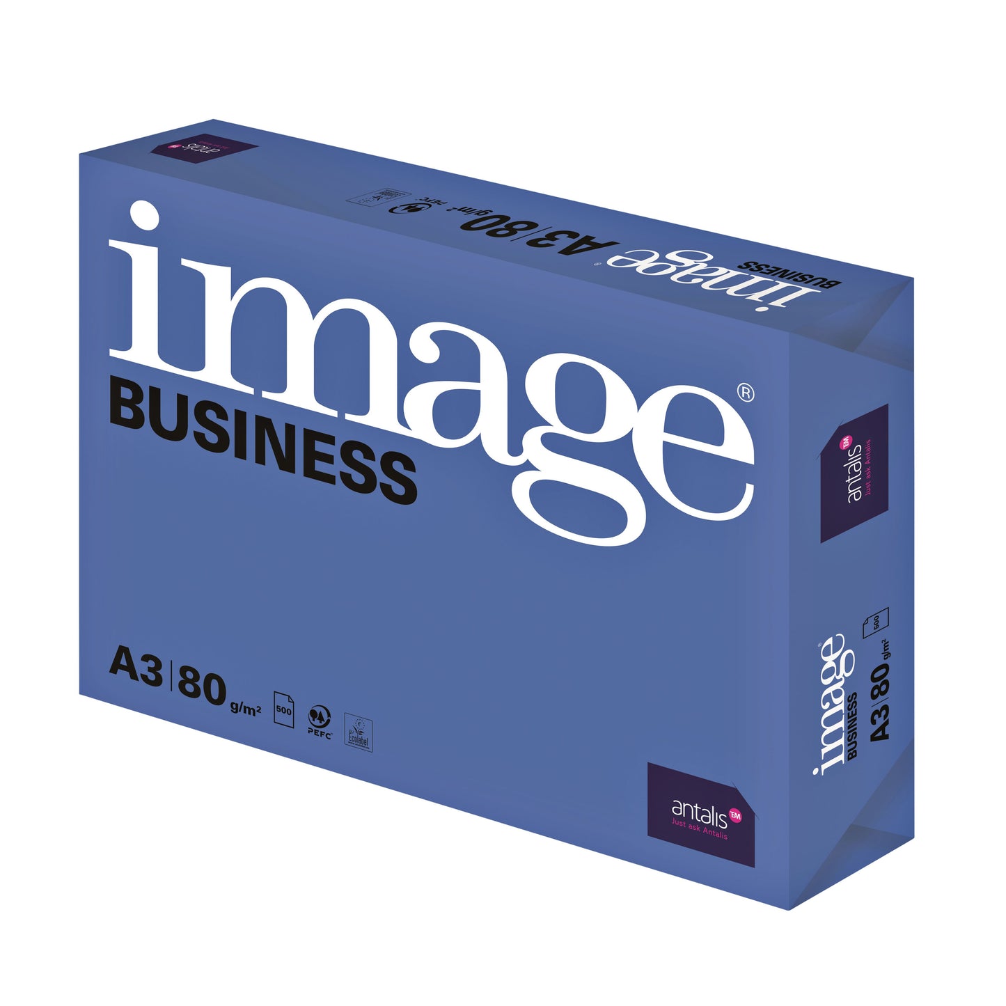 Quantore - Papier à copier Business A3 80gr blanc 500 feuilles | 5 pièces