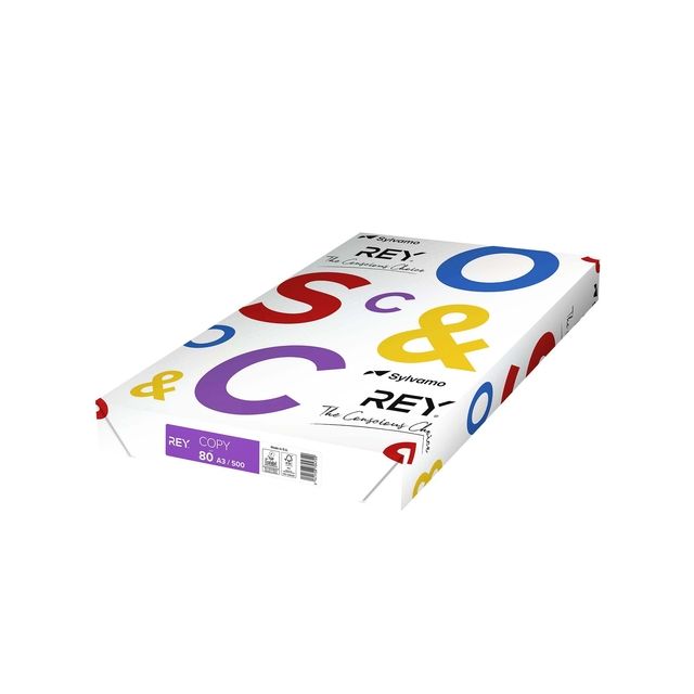 Rey - Kopierpapier Copy A3 80gr weiß 500 Blatt