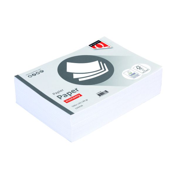 Quantore - Papier copie Economy A5 80gr blanc 500 feuilles