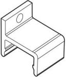 Klika - Support mural transparent pour ossature bois