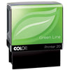 Colop - tampon Green Line Printer Imprimante 20, max. 4 lignes, pour les Pays-Bas, ft. 14x38mm