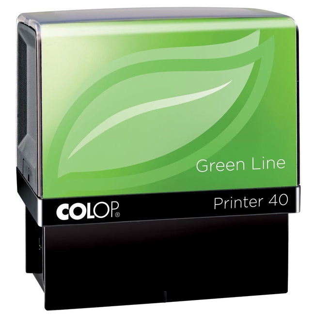 Colop -  stempel Green Line Printer Printer 40, max. 6 regels, voor Nederland, ft. 23 x 59 mm