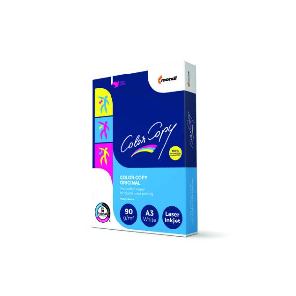 Copie couleur - Papier laser A3 90gr blanc 500 feuilles
