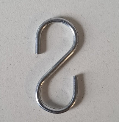 Klika - S-Drahthaken 36 mm Stärke 2 mm 50 Stück