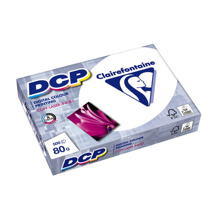 Clairefontaine -  Laserpapier  dcp a4 80gr wit | 5 stuks