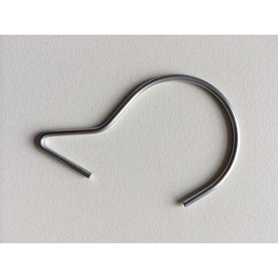 Klika - Crochet métallique pour tube prêt à l'emploi 30mm 100 pcs