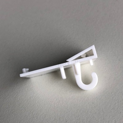 Klika -  Systeemplafondklem kunststof breed 100st