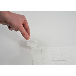 Klika - Carte d'en-tête 40x32 mm, feuille de fente 1000 pièces