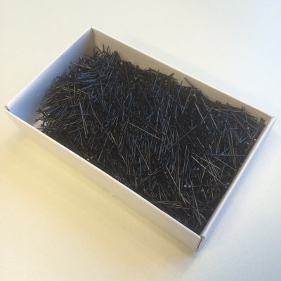 Klika -  Etalagespelden zwart 30mm nr105 500 gram