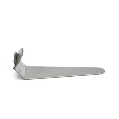Klika - Porte-carte de prix métal acier inoxydable 75x27mm