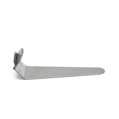 Klika - Porte-carte de prix métal acier inoxydable 75x27mm